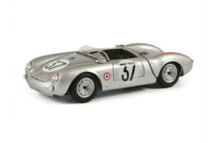�V���R�[ 1/18 �|���V�F 550 �X�p�C�_�[ 1.5L �`�[�� �|���V�F KG #37 24���� ���}�� 1955 �V���o�[ �t�����P���x���N 1000����� Schuco 1:18 PORSCHE 550 RS SPIDER 1.5L TEAM PORSCHE KG N 37 24h LE MANS 1955 SILVER H.POLENSKY