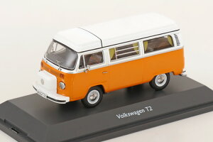 VR[ 1/43 tHNX[Q T2b Lp[ IW zCgSchuco 1:43 VW T2b Camper orange white