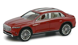 �V���R�[ 1/43 �����Z�f�X�E�x���c �}�C�o�b�n �r�W���� �A���e�B���C�g ���O�W���A���[ ���^���b�N���b�h 500�����Schuco 1:43 Mercedes-Benz Maybach Vision Ultimate Luxury red metallic Limitation 500 pcs.