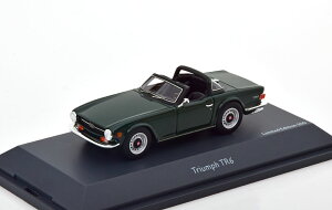 �V���R�[ Pro.R 1/43 �g���C�A���t TR6 �_�[�N�O���[�� 500�����Schuco Pro.R 1:43 Triumph TR6 darkgreen Limited Edition 500 pcs