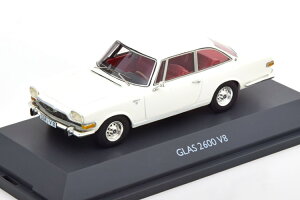 �V���R�[ Pro.R 1/43 BMW �K���X 2600 V8 1966 �z���C�gSchuco Pro.R 1:43 Glas 2600 V8 1966 wei?