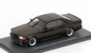 VR[ Pro.R 1:43 ZfXxc AMG 560 SEC Ch{fB 1989 ubNSchuco Pro.R 1:43 Mercedes AMG 560 SEC Wide Body 1989 black