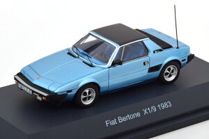 �V���R�[ Pro.R 1/43 �t�B�A�b�g �x���g�[�l X1/9 1983 ���C�g�u���[���^���b�NSchuco Pro.R 1:43 Fiat Bertone X1/9 1983 lightbluemetallic