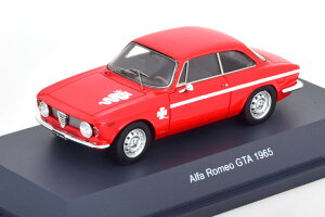 VR[ Pro.R 1/43 At@I GTA 1965 bh/zCg Schuco Pro.R 1:43 Alfa Romeo GTA 1965 red white