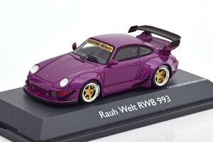 VR[ Pro.R 1/43 |VF 911 993 EFg RWB ^bNp[v 500 Schuco Pro.R 1:43 Porsche 911 993 Rauh Welt RWB purple-metallic Limited Edition 500 pcs