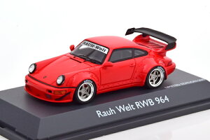 VR[ Pro.R 1/43 |VF 911 964 EFg RWB bh 500 Schuco Pro.R 1:43 Porsche 911 964 Rauh Welt RWB RED Limited Edition 500 pcs