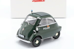 VR[ 1/18 BMW CZb^ GNX|[g|X 1955 - 1962 _[NO[ 1000 Schuco 1:18 BMW Isetta Export police year 1955 - 1962 dark green Limited Edition 1000 pcs.