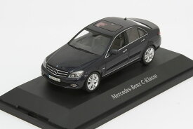 ＜中古品＞シュコー 1/43 メルセデス・ベンツ Cクラス W204 ブルー SCHUCO MERCEDES BENZ C-CLASS Tansanit Blue