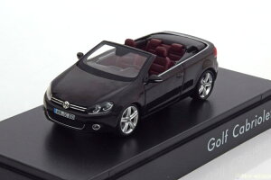 �V���R�[ 1/43 �t�H���N�X ���[�Q�� �S���t 6 �R���o�[�`�u�� 2012 �u���b�N VW���ʔ�Schuco 1:43 VW Golf 6 Convertible 2012 black special edition of VW