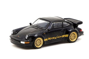 �V���R�[×�^�[�}�b�N���[�N�X 1/64 �|���V�F 911 �^�[�{ �u���b�NSchuco x Tarmac Works 1/64 Porsche 911 Turbo Black COLLAB64