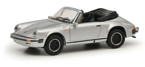 VR[ 1/87 |VF 911 J 3.2 JuI 1973 Vo[^bNSchuco 1:87 Porsche 911 Carrera 3.2 Cabriolet built in 1973 silver metallic