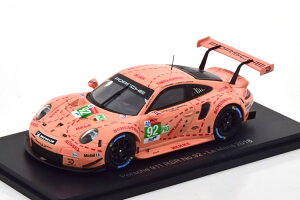 �X�p�[�N 1/43 �|���V�F 911 RSR #92 �D�� LMGTE-�v�� 24���ԃ��E�}�� 2018 �X�y�V�����G�f�B�V���� �A�V�F�b�g �O���Ȃ�Spark 1:43 Porsche 911 RSR No 92 Winner LMGTE-Pro 24h Le Mans 2018 Christensen/Estre/Vanthoor special edi