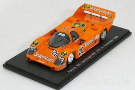 スパーク 1/43 ポルシェ 956 #20 Gerhard Berger / Walter Brun - 1000 km Hockenheim 1985 500台限定