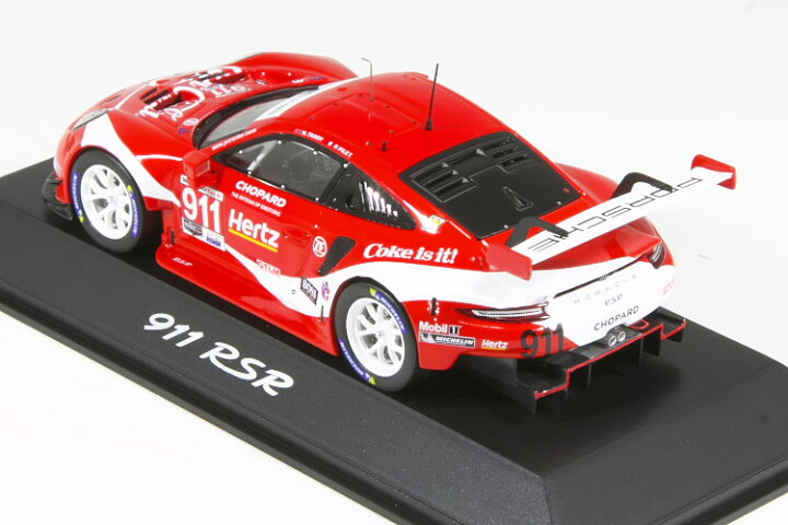 楽天市場】スパーク 1/43 ポルシェ コカ・コーラ 911 RSR IMSA 2019 