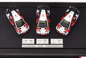 TOYOTA GAZOO Racing Xp[N 1/43 g^ KY[[VO X WRC18 DLO3Zbg 750 Toyota Yaris WRC Rally Australia 2018 Ott Tnak / Jari-Matti Latvala / Esapekka Lappi