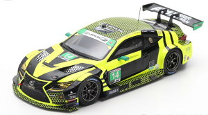 Xp[N 1/43 NTX RC F GT3 14 fCgi24ԑϋv[X 2019 500 CG[/ubN Spark 1:43 Lexus RC F GT3 No 14 24h Daytona 2019 Heistand/Hawksworth/Cindric/Cassidy Limited Edition 500 pcs yellow/black