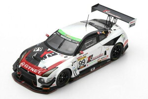 Xp[N 1/43 Y GT-R jX GT3 #99 GTNET Sports xmSUPER TEC 24ԃ[X 2018 D 300 Spark 1:43 Nissan GT-R Nismo GT3 No 35 24h FUJI SUPER TEC 2018 HAMANO-HOSHINO HAMANO-HOSHINO Limited Edition 300 pcs