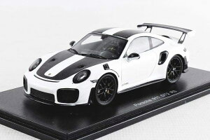 Xp[N 1/43 |VF 911 991 GT2 RS N[y 2018 zCg/ubN Spark 1:43 PORSCHE 911 991 GT2 RS weissach package COUPE 2018 WHITE BLACK