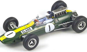 Xp[N 1/43 [^X 33 hCcGP [h`sI 1965 N[N O[/CG[ Spark 1:43 Lotus 33 GP Germany World Champion 1965 Clark green yellow