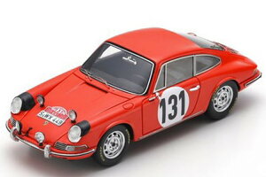 Xp[N 1/43 |VF 911 #131 [EeJ 1966 bh Spark 1:43 Porsche 911 No 131 Rally Monte Carlo 1966 Klass/Wltherich