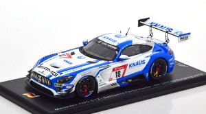 Xp[N 1/43 ZfX AMG GT3 #18 juNN24ԑϋv[X 2019 300 Spark 1:43 Mercedes AMG GT3 #18 24h Nuerburgring 2019 Vettel/Ellis/Ludwig/Szymkowiak Limited Edition 300 pcs