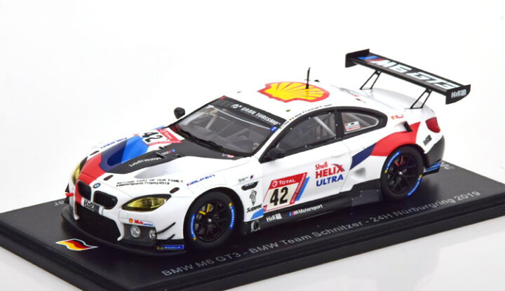 楽天市場】スパーク 1/43 BMW M6 GT3 #42 ニュルブルクリンク24時間 