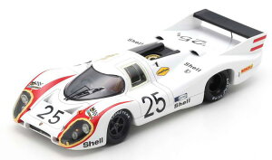 Xp[N 1/43 |VF 917 LH #25 E}24ԑϋv[X 1970 zCg Spark 1:43 Porsche 917 LH #25 24h Le Mans 1970 white