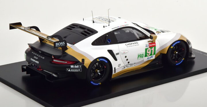 楽天市場】スパーク 1/18 ポルシェ 911 RSR GTE #91 ル・マン24時間 