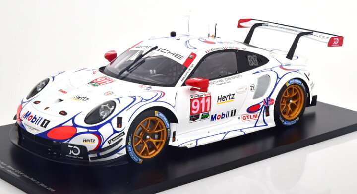 楽天市場】スパーク 1/12 ポルシェ 911 RSR クラス 優勝 プチ・ル 