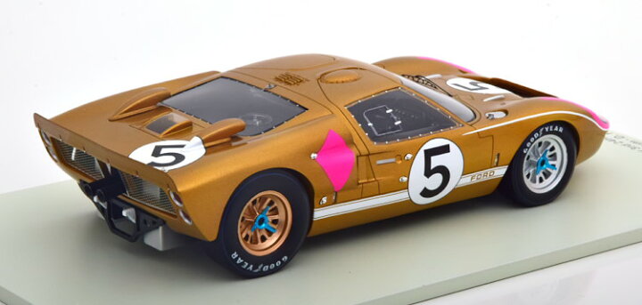 楽天市場】スパーク 1/18 フォード GT40 MK2 #5 ル・マン24時間耐久レース 1966 Spark 1:18 Ford GT40 MK2  #5 24h Le Mans 1966 Bucknum/Hutcherson : Reowide モデルカー カタログ SHOP