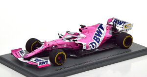 Xp[N 1/43 [VO |Cg ZfX RP20 oZi J^jA T[Lbg eXg 2020 Spark 1:43 Racing Point Mercedes RP20 Barcelona Catalunya Circuit Test 2020 Stroll