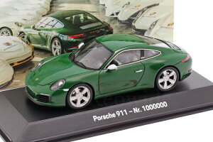 Xp[N 1/43 |VF 911 991 2 J S 1000000th |VF 911 2017 O[ SPARK 1:43 Porsche 911 991 2 Carrera S 1000000th Porsche 911 2017 green