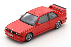 �X�p�[�N 1/43 BMW M3 E30 �X�|�[�c �G�{�����[�V���� 1990 ���b�h Spark 1:43 BMW M3 E30 Sport Evolution 1990 red