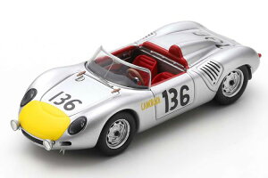 �X�p�[�N 1/43 �|���V�F 718 RS61 #136 �^���K�E�t���[���I 1961 Spark 1:43 Porsche 718 RS61 No 136 Targa Florio 1961 Moss/Hill