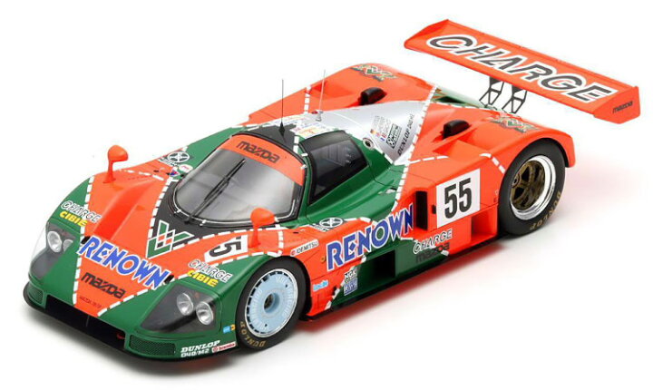 楽天市場】スパーク 1/18 マツダ 787B 優勝 ル・マン24時間 1991 Spark 