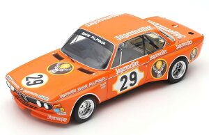 Xp[N 1/18 BMW 3.0 CSL D juNN24 1973 Spark 1:18 BMW 3.0 CSL Winner 24h Nuerburgring 1973