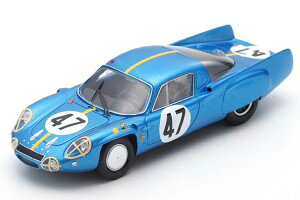 Xp[N 1/43 m[ As[k A210 #47 E}24 1966 Spark 1:43 Renault Alpine A210 #47 24h Le Mans 1966