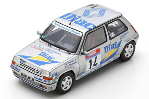 �X�p�[�N 1/43 ���m�[ 5 GT �^�[�{ #14 �c�[���E�h�E�R���X 1990 Spark 1:43 Renault 5 GT Turbo #14 Rally Tour de Corse 1990