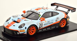 Xp[N 1/18 |VF 911 GT3 R D Xp24 2019 Kt _[eB[o[W 300 Spark 1:18 Porsche 911 GT3 R Winner 24h Spa 2019 Gulf Dirt Look Limited Edition 300 pcs