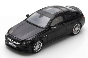 Xp[N 1/43 ZfX AMG C63 N[y 2018 ubN Spark 1:43 Mercedes AMG C63 Coupe 2018 black