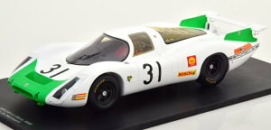 Xp[N 1/18 |VF 908 N[y #31 E}24 1968 Siffert Herrmann Spark 1:18 Porsche 908 Coupe #31 24h LeMans 1968 Siffert Herrmann