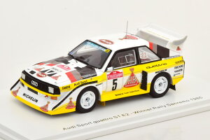 Xp[N 1/43 AEfB Ng X|[c S1 E2 D [ T 1985 @^[[ GeistdoerferSpark 1:43 Audi Quattro Sport S1 E2 Sieger Rally SanRemo 1985 Rhrl/Geistdoerfer