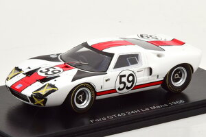 Xp[N 1/43 tH[h GT40 #59 E}24ԃ[X 1966 Scott u\Spark 1:43 Ford GT40 No.59 24h Le Mans 1966 Scott Revson