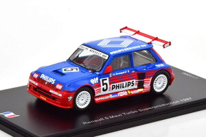 �X�p�[�N 1/43 ���m�[ 5 �}�L�V �^�[�{ ��5 �X�[�p�[�v���_�N�V���� 1987 JEAN LOUIS BOUSQUET Spark 1:43 Renault 5 Maxi Turbo No 5 Superproduction 1987 JEAN LOUIS BOUSQUET