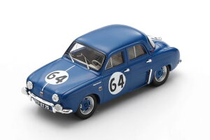 �X�p�[�N 1/43 ���m�[ �h�[�t�B�� #64 �D�� �Z�u�����O24���� 1957 Michy FoulgocSpark 1:43 Renault Dauphine #64 Winner 12h Sebring 1957 Michy Foulgoc