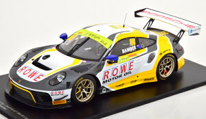 Xp[N 1/18 |VF 911 GT3 R #98 Fia GT [hJbv }JI 2019 Rowe [VO Bamber 300Spark 1:18 Porsche 911 GT3 R No 98 Fia GT World Cup Macau 2019 Rowe Racing Bamber Limited Edition 300 pcs