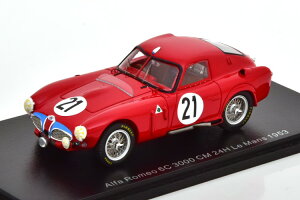 Xp[N 1/43 At@I 6C 3000 CM #21 E}24ԃ[X 1953Spark 1:43 Alfa Romeo 6C 3000 CM No 21 24h Le Mans 1953 Sanesi Carini