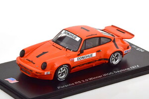 �X�p�[�N 1/43 �|���V�F 911 RS 3.0 �D�� IROC �f�C�g�i 1974 750�����Spark 1:43 Porsche 911 RS 3.0 Winner IROC Daytona 1974 Donohue Limited Edition 750 pcs