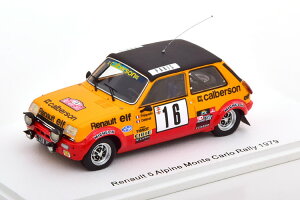 �X�p�[�N 1/43 ���m�[ 5 �A���p�C�� #16 �����[�E�����e�J���� 1979 �t���N���� Spark 1:43 Renault 5 Alpine No 16 Rally Monte Carlo 1979 Frequelin Delaval