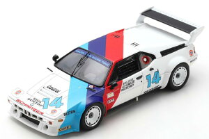 �X�p�[�N 1/43 BMW M1 #14 24���� �f�C�g�i 1981 ���[�^�[�X�|�[�c �X�^�b�N 500�����Spark 1:43 BMW M1 No 14 24h Daytona 1981 BMW Motorsport Stuck Brun Gebhardt Limited Edition 500 pcs